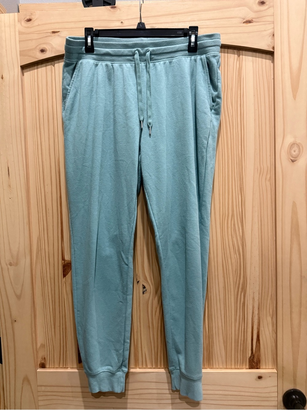 Women's Light Teal Drawstring Jogger Pants‎ - Old Navy - Size Large
